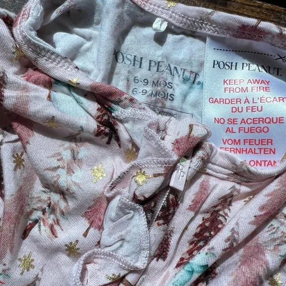 Posh Peanut Sparkles Zippered Sleeper - Picture 2 of 2